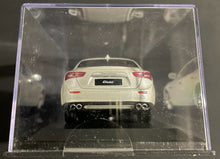Load image into Gallery viewer, Maserati Ghibli Bianco Alpine 1:43 Diecast Scale Model Car Dealership Promo