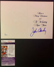 Load image into Gallery viewer, John Candy Signed Autographed Christmas Card Toronto Argonauts Ticket Form JSA
