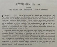 Load image into Gallery viewer, 1879 Vintage Vanity Fair Canada Governor General Lord Stanley Cup Preston Print