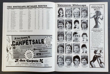 Load image into Gallery viewer, 1982 Empire Stadium NASL Program Vancouver Whitecaps vs Montreal Manics Soccer