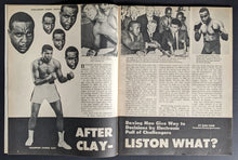 Load image into Gallery viewer, 1964 Boxing Illustrated Wrestling News Magazine Cassius Clay Muhammad Ali Cover