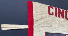 Load image into Gallery viewer, Oversized 1961 National League Champion Cincinnati Reds Team Photo Pennant MLB