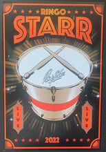 Load image into Gallery viewer, 2022 Ringo Starr Live Poster Print Beatles Fab Four Music British Invasion