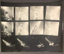 Load image into Gallery viewer, 1974 David Bowie Photo Contact Sheet - Bowie's Diamond Dog Tour @ O'Keefe Centre