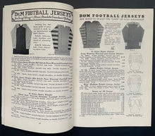 Load image into Gallery viewer, 1929 D + M Athletic Goods Catalog Fall/Winter Seasons All American Football