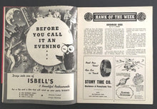 Load image into Gallery viewer, 1946 Chicago Stadium NHL Program New York Rangers Chicago Blackhawks George Gee