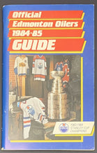 Load image into Gallery viewer, 1984-85 Edmonton Oilers Media Guide NHL Hockey Cup Champions Wayne Gretzky