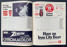 Load image into Gallery viewer, 1971 Atlanta Braves vs. Pittsburgh Pirates Program MLB Baseball VTG Hank Aaron