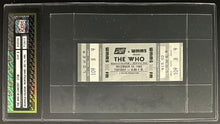 Load image into Gallery viewer, 1982 The Who Unused Concert Ticket Stub Richfield Coliseum Ohio Vintage Music