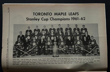 Load image into Gallery viewer, 1962 Maple Leaf Gardens Hockey Program Soviet Nationals vs Junior All Star Team