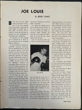 Load image into Gallery viewer, 1941 Polo Grounds Joe Louis v Billy Conn Heavyweight Title Fight Boxing Program