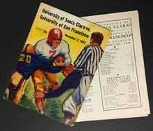 Load image into Gallery viewer, 1947 University Of Santa Clara vs San Francisco NCAA College Football Program