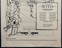 Load image into Gallery viewer, 1978 Marijuana Legalization Comedy Night Poster From Toronto's Yuk Yuk's VTG
