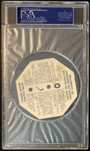 Load image into Gallery viewer, 1967 York Peanut Butter NHL Hockey Card #28 Jean Beliveau Yvan Cournoyer PSA 2