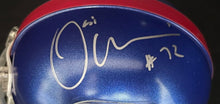Load image into Gallery viewer, Osi Umenyiora New York Giants Autographed NFL Football Riddell Mini-Helmet JSA