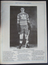 Load image into Gallery viewer, 1981 Maple Leaf Gardens 50th Anniversary NHL Program Toronto Leafs vs Red Wings