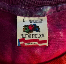 Load image into Gallery viewer, Vintage 1990 Grateful Dead T Shirt Tie Dye Space Your Face 25 Years 90s Garcia