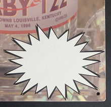 Load image into Gallery viewer, 1996 122nd Kentuky Derby Cardboard Broadside Advertisement Mint Julep Glasses