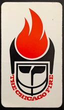 Load image into Gallery viewer, 1974 Chicago Fire vs Houston World Football League Ticket + Decal + Schedule