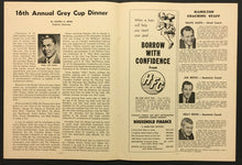 Load image into Gallery viewer, November 20 1965 CFL Championship Game Program Hamilton vs Ottawa Civic Stadium