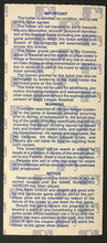 Load image into Gallery viewer, 1987 World Series Ticket Game 3 MLB Baseball Minnesota Metrodome Twins St. Louis