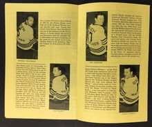 Load image into Gallery viewer, 1967 NHL Oldtimers Hockey Program vs Saint John Mooseheads Lord Beaverbrook Rink
