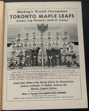 Load image into Gallery viewer, 1947 Toronto Maple Leaf Baseball Stadium Program International League Orioles