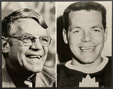 Load image into Gallery viewer, 1973 Vintage NHL Hockey Night In Canada Photo Howie Meeker Added To Broadcast