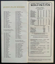 Load image into Gallery viewer, 1976 Queens Plate The 117th Running Vintage Horse Racing Program Norcliffe Wins