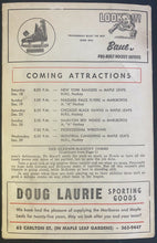 Load image into Gallery viewer, 1965 OHA Vintage Hockey Program London Nationals v Toronto Marlboros Marlies