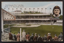 Load image into Gallery viewer, Circa 1920 Vintage Baseball Stadium Postcard Polo Grounds New York USA VTG MLB