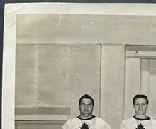 Load image into Gallery viewer, 1941-42 Toronto Maple Leafs Stanley Cup Type 1 Turofsky Team Photo NHL Hockey