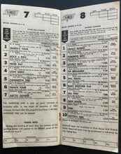 Load image into Gallery viewer, 5 Different 1962 Thoroughbred Horse Racing Program Woodbine Racetrack Toronto