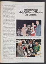 Load image into Gallery viewer, 1987 Memorial Cup Program Oshawa Civic Centre Chevaliers - Medicine Hat Tigers