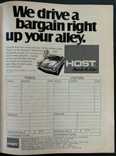 Load image into Gallery viewer, 1973 Toronto Toros 2nd WHA Hockey Game Program + Ticket Autographed Signed v NY