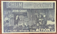 Load image into Gallery viewer, 1963 Chum Chart Radio Record Survey Toronto Music Leslie Gore Cliff Richard