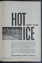 Load image into Gallery viewer, 1962 Maple Leaf Gardens Memorial Cup Playoffs Program Hamilton vs St Michael's