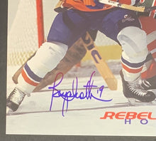 Load image into Gallery viewer, Bryan Trottier New York Islanders Autographed Photo NHL Hockey Rebellion Vintage