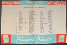 Load image into Gallery viewer, 1963 Mosport Players 200 Formula Race Program Chuck Daigh Vintage Roger Penske