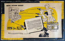 Load image into Gallery viewer, Vtg 1955 Dragnet Badge 714* Triple-Fire Combination Target Game In Original Box