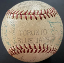 Load image into Gallery viewer, 1978 Toronto Blue Jays Team Signed Baseball 2nd Season In MLB x28 Autographs