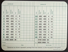 Load image into Gallery viewer, Masters Golf Champion Ben Crenshaw Autographed Signed Scorecard 1998 Issued