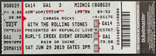 Load image into Gallery viewer, Unused Rolling Stones June 29th 2019 Concert Ticket Canada Burl's Creek