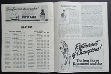 Load image into Gallery viewer, 1970 Madison Square Garden Stanley Cup Playoffs Program Rangers vs Boston Bruins