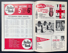 Load image into Gallery viewer, 1970 Atlanta Braves vs. Pittsburgh Pirates Program MLB Baseball VTG Dock Ellis