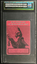 Load image into Gallery viewer, 1983 Blue Oyster Cult The Revolution By Night Tour Backstage Pass iCert Concert