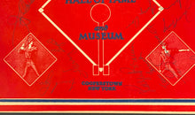 Load image into Gallery viewer, 1954 Baseball Hall Of Fame Multi Signed Program Cover MLB Allie Reynolds JSA LOA