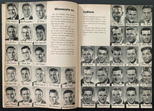 Load image into Gallery viewer, 1951 Indiana Hoosiers vs Minnesota Golden Gophers Program Memorial Stadium