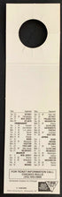 Load image into Gallery viewer, 1989-90 Chicago Bulls NBA Schedule Michael Jordan Scottie Pippen Vintage
