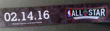 Load image into Gallery viewer, 2016 NBA All-Star Game Toronto Full Ticket Kobe Bryant Last Appearance Row 1